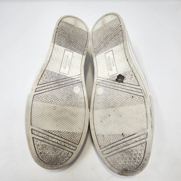 London Underground Womens Cyprus Slip On Sneakers 8.5M Metallic Gold Snake Print - Picture 9 of 9